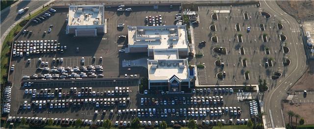 CarMax Fresno dealership parking lot striping